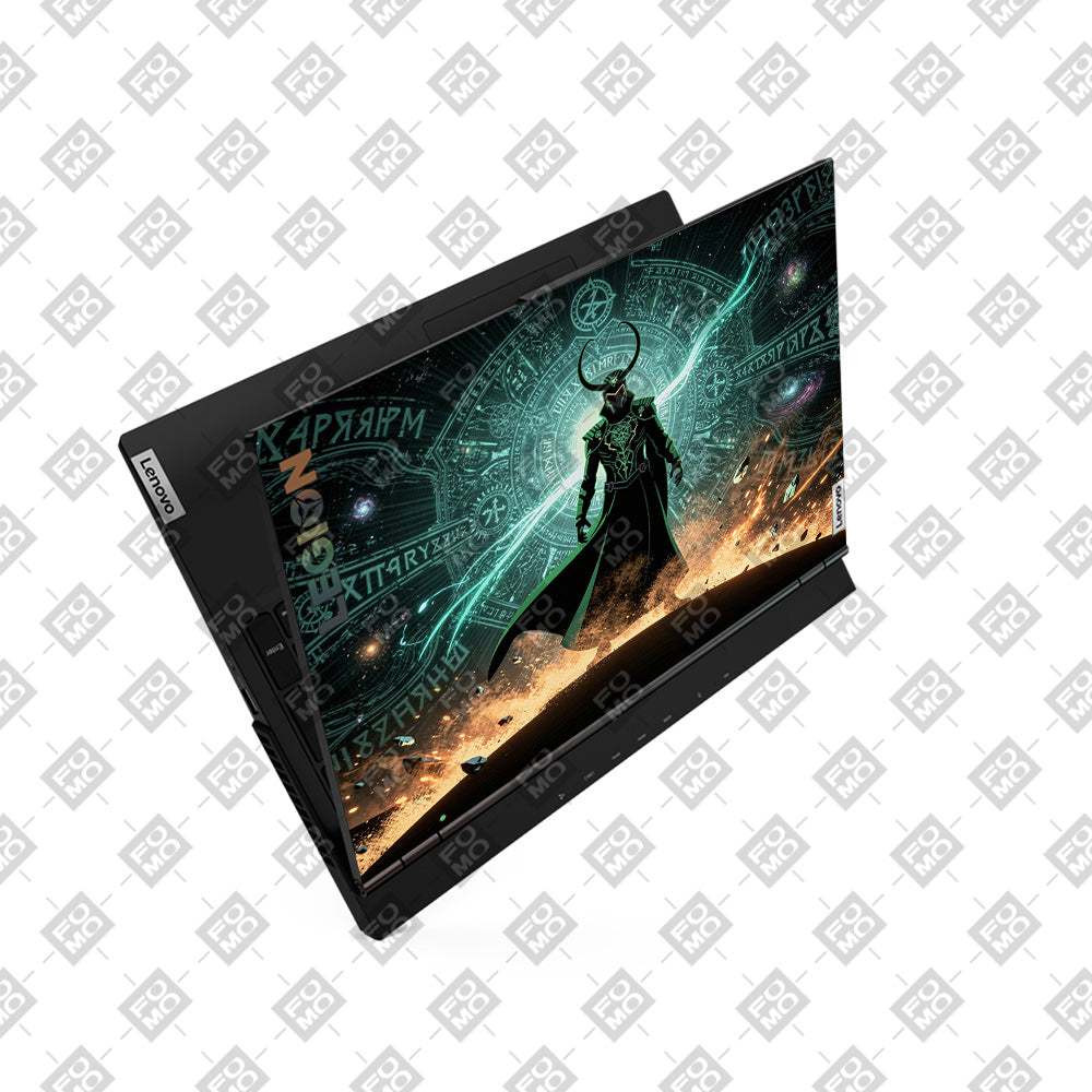 Loki God of Mischief Neon Lenovo Legion 5 15ARH05 Laptop Skin