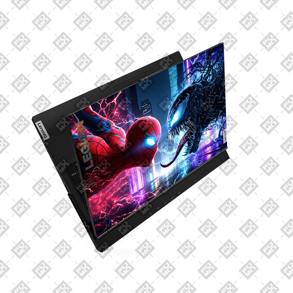 Spiderman vs Venom Showdown Lenovo Legion 5 15ARH05 Laptop Skin