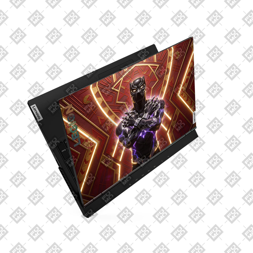 Black Panther Wakanda's King Lenovo Legion 5 15ARH05 3D Laptop Skin