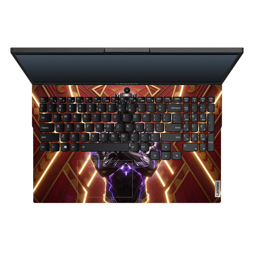 Black Panther Wakanda's King Lenovo Legion 5 15ARH05 3D Laptop Skin