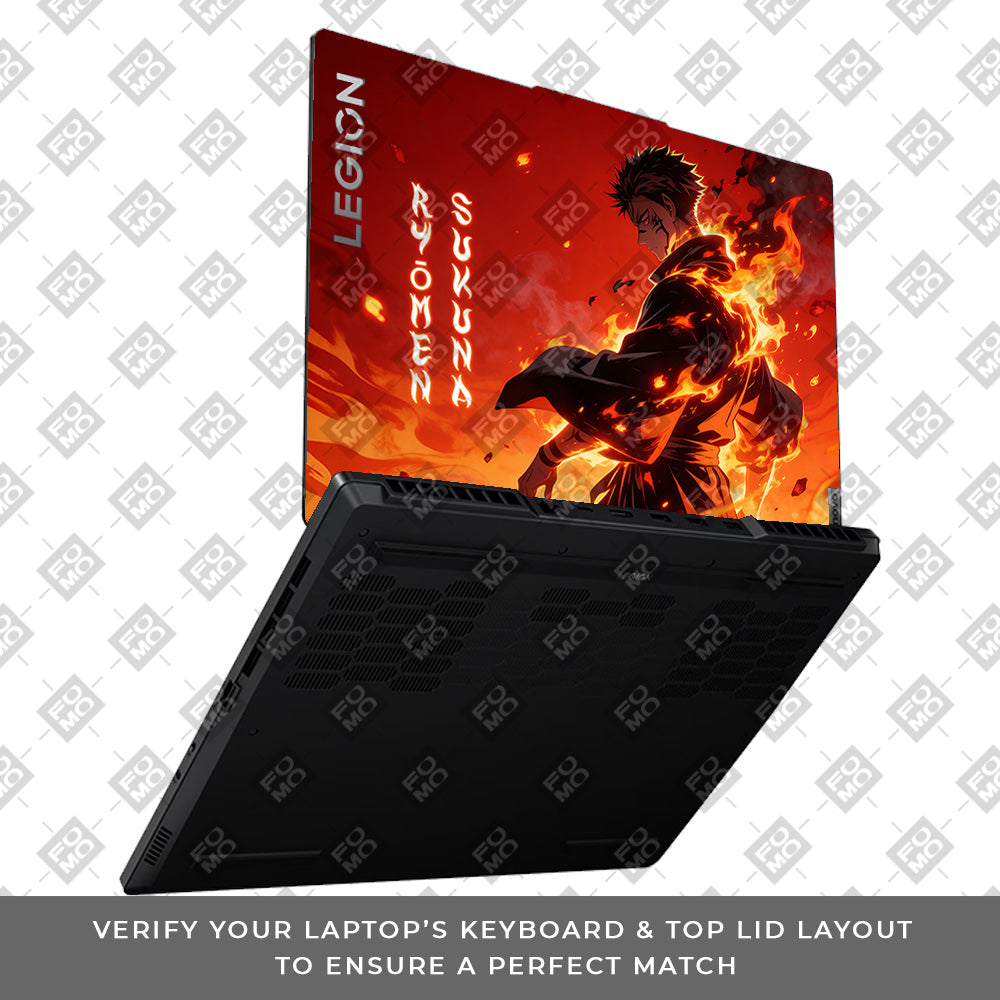 Ryomen Sukuna Lord of Curses Lenovo Legion 5 15ARP8 Laptop Skin