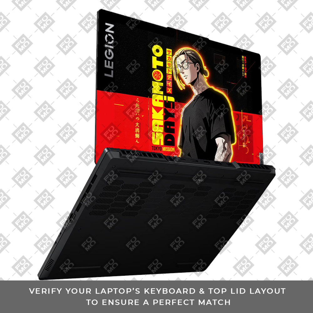 Taro Sakomoto Lenovo Legion 5 15ARP8 Laptop Skin