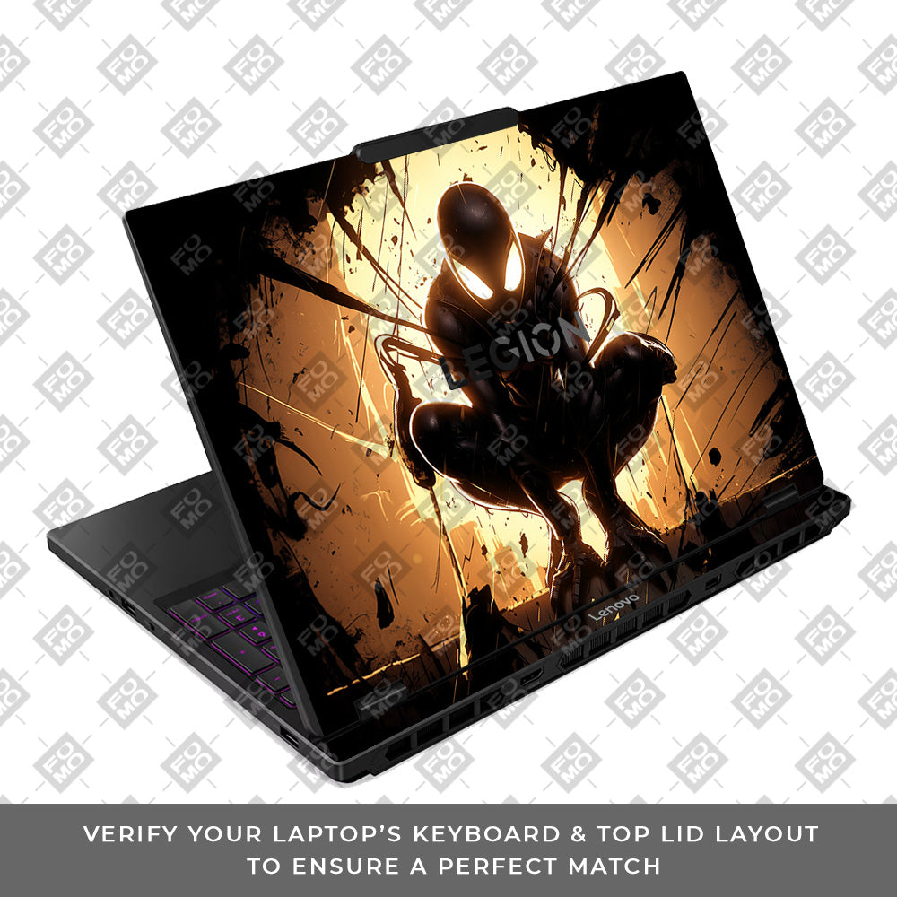 Shadow Spiderman Lenovo Legion 5 15IRX10 Laptop Skin