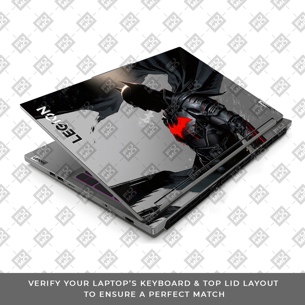 Transparent Dark Knight Lenovo Legion 5 16IRX9 Laptop Skin