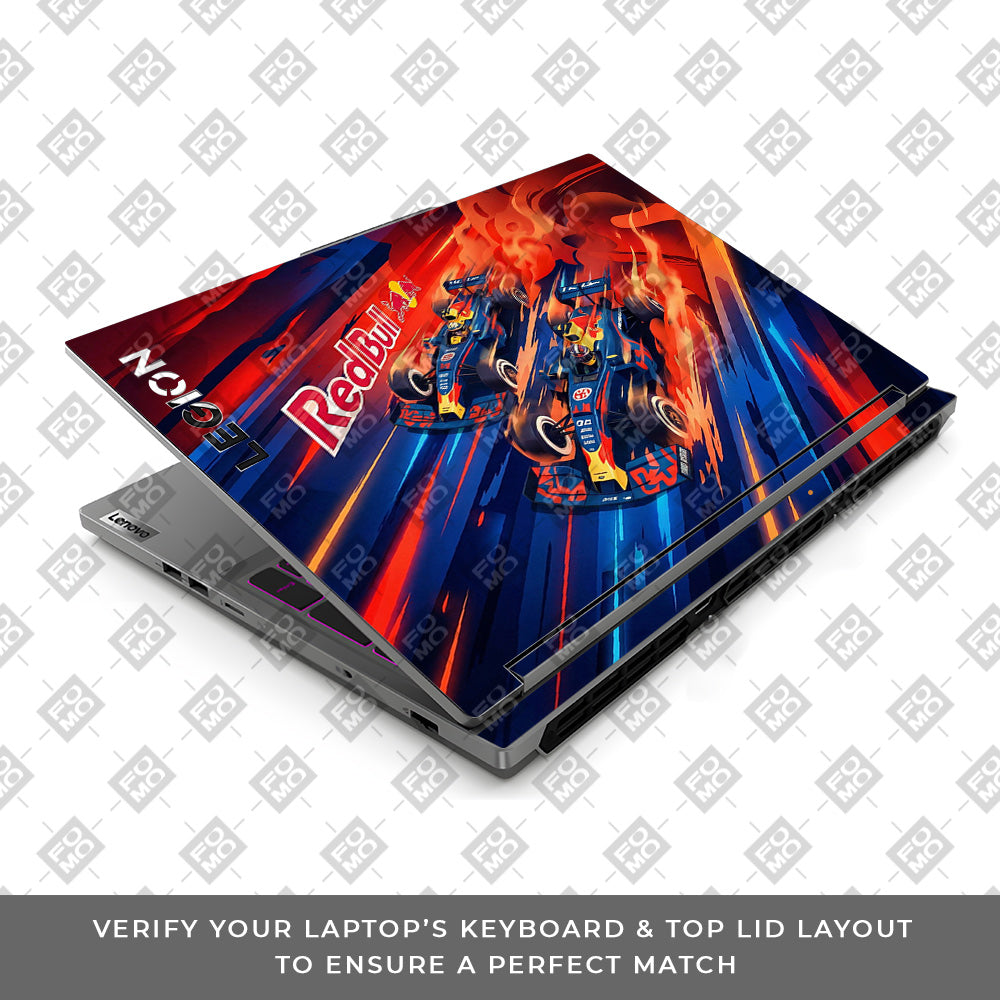 Red Bull Racing Velocity Lenovo Legion 5 16IRX9 Laptop Skin