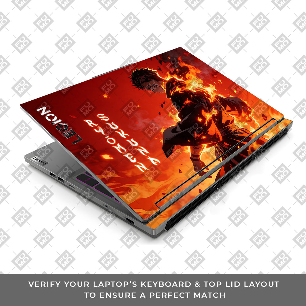Ryomen Sukuna Lord of Curses Lenovo Legion 5 16IRX9 Laptop Skin