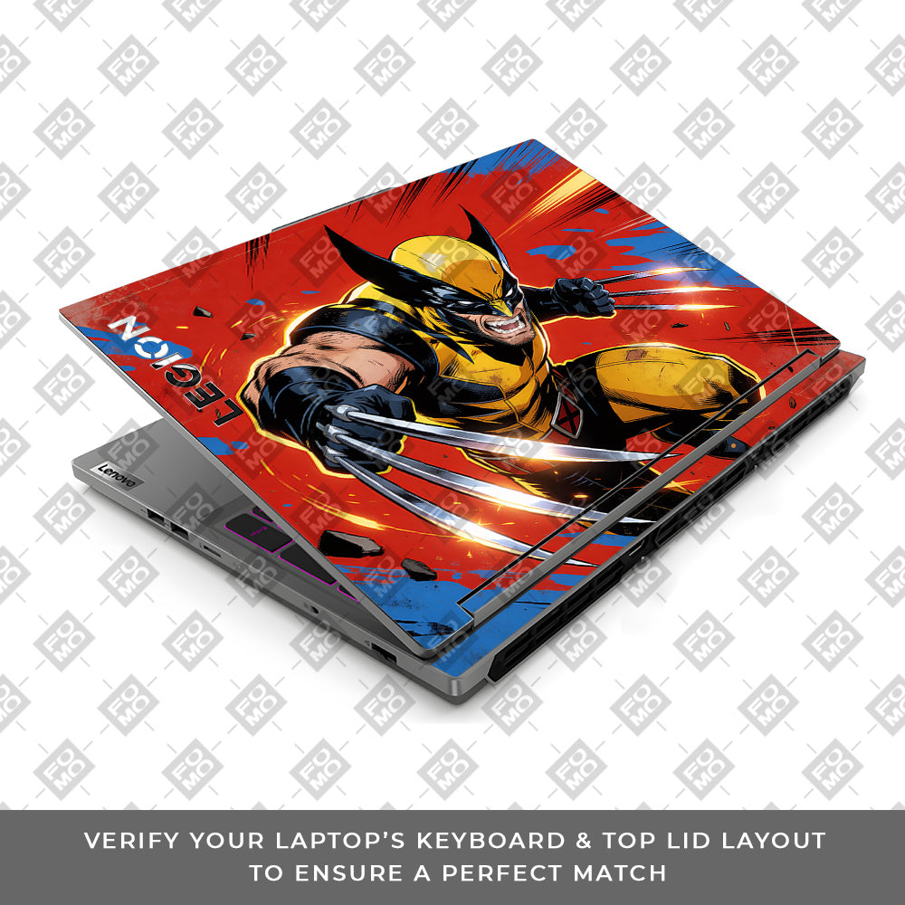 Adamantium Rage Lenovo Legion 5 16IRX9 Laptop Skin