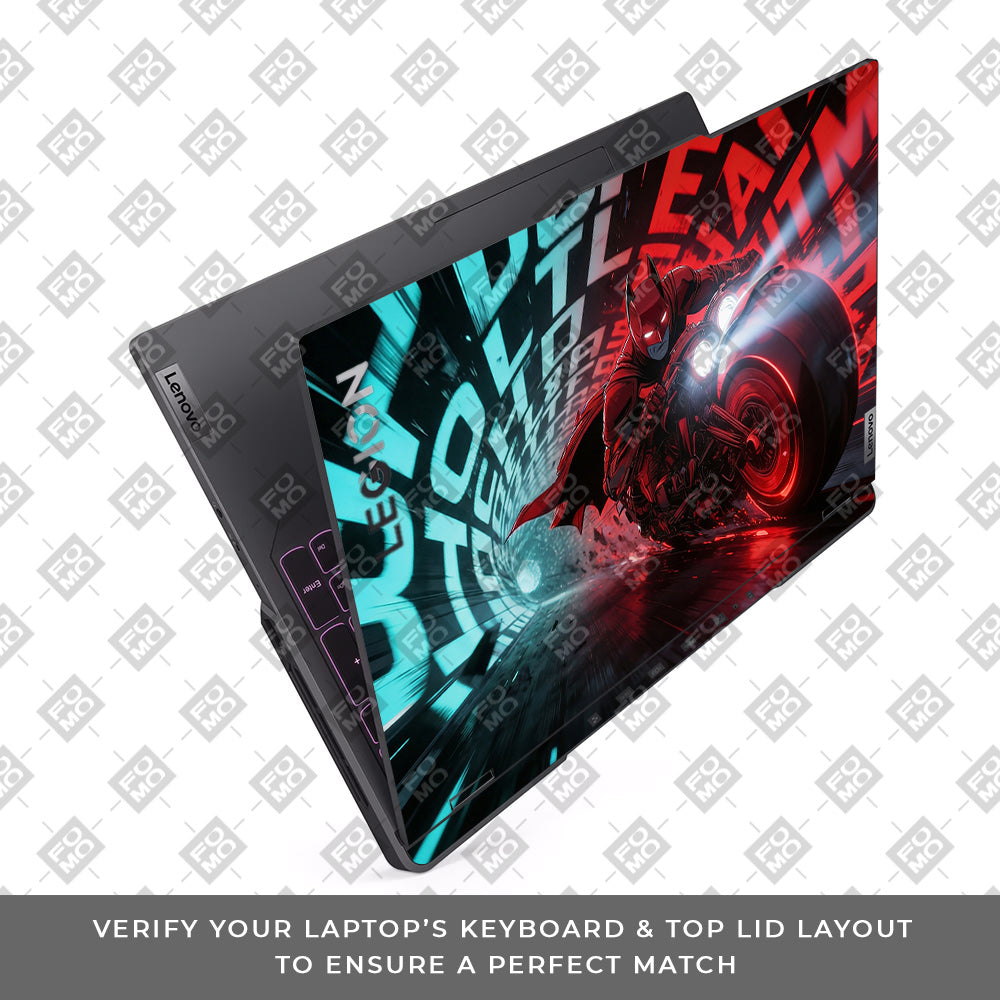 Dark Knight Overdrive Lenovo Legion 5 Pro 16IRX8 and 16IRX9 Laptop Skin
