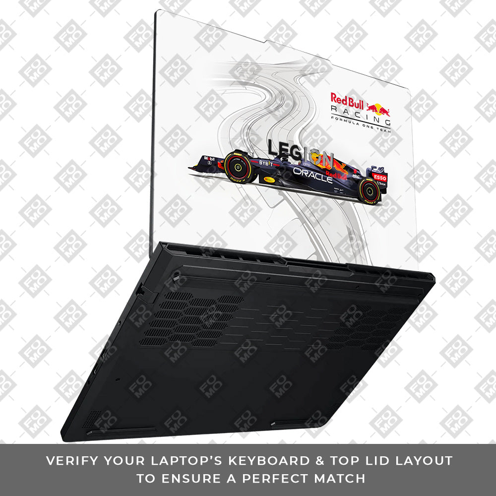 Red Bull Racing in Action Lenovo Legion Pro 5 16ADR10 Laptop Skin