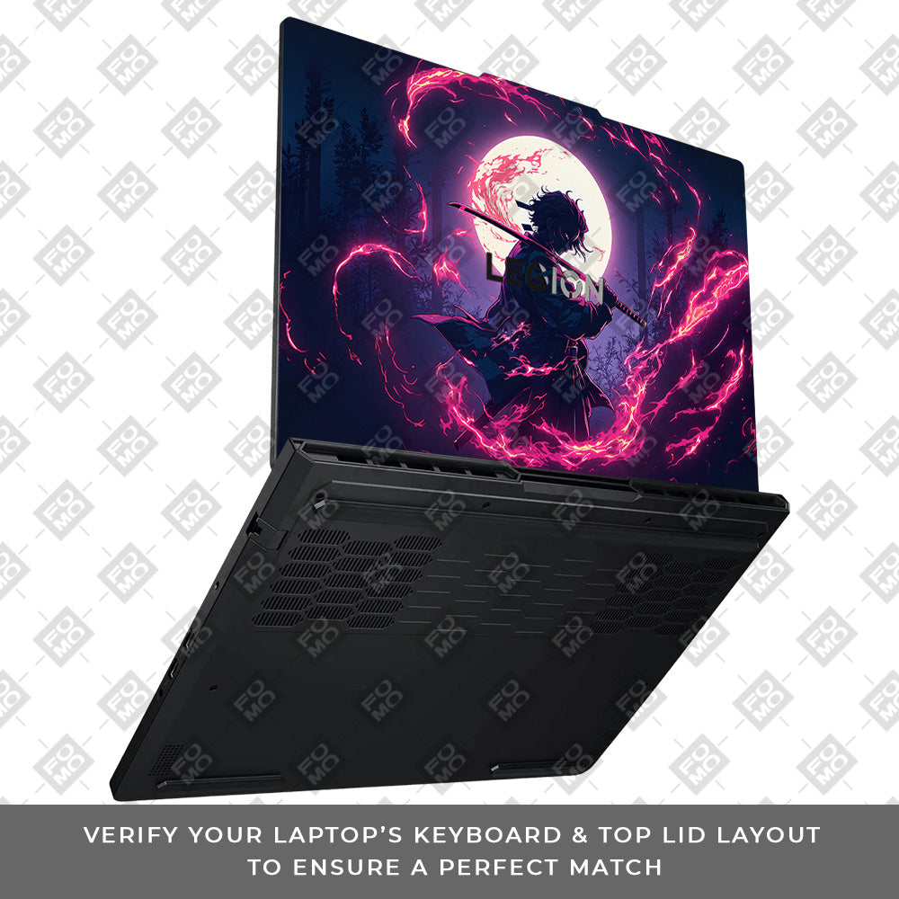 Tanjiro's Flame of Ember Lenovo Legion Pro 5 16ADR10 Laptop Skin