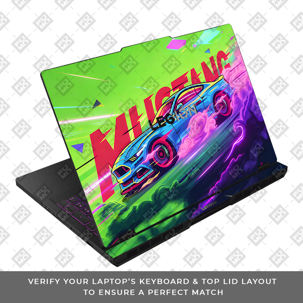 Ford Mustang Legacy Lenovo Legion Pro 5 16AFR10 Laptop Skin