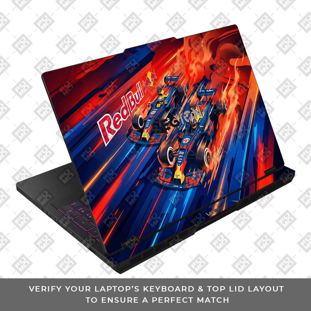 Red Bull Racing Velocity Lenovo Legion Pro 5 16AFR10 Laptop Skin