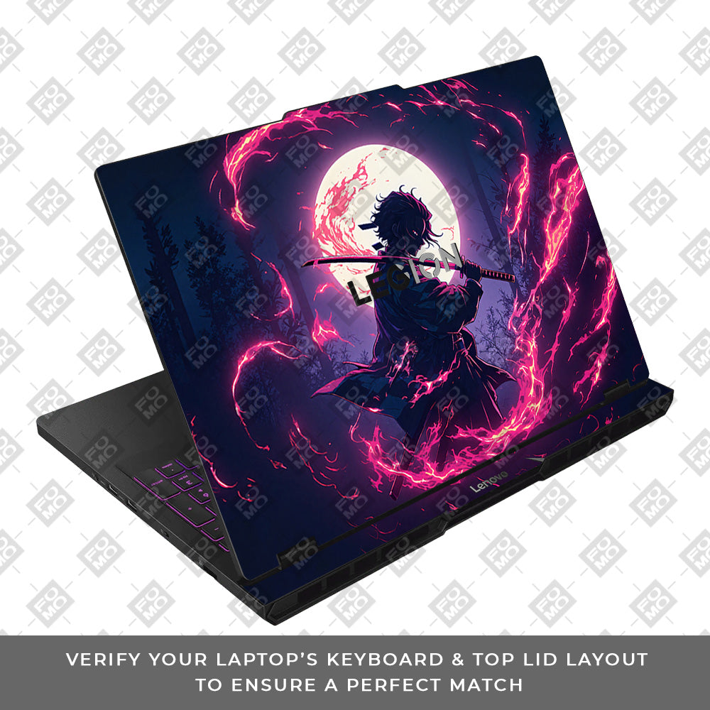 Tanjiro's Flame of Ember Lenovo Legion Pro 5 16AFR10 Laptop Skin