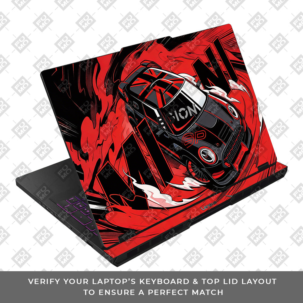 Mini Cooper Lenovo Legion Pro 5 16AFR10 Laptop Skin