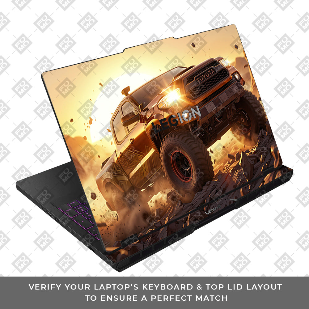 Toyota Off Road Beast Lenovo Legion Pro 5 16AFR10 Laptop Skin