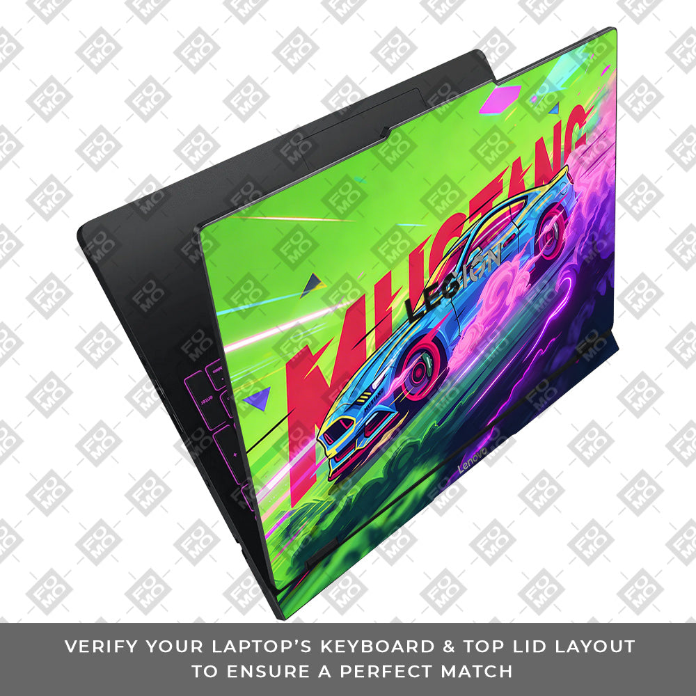 Ford Mustang Legacy Lenovo Legion Pro 5 16IAX10 Laptop Skin