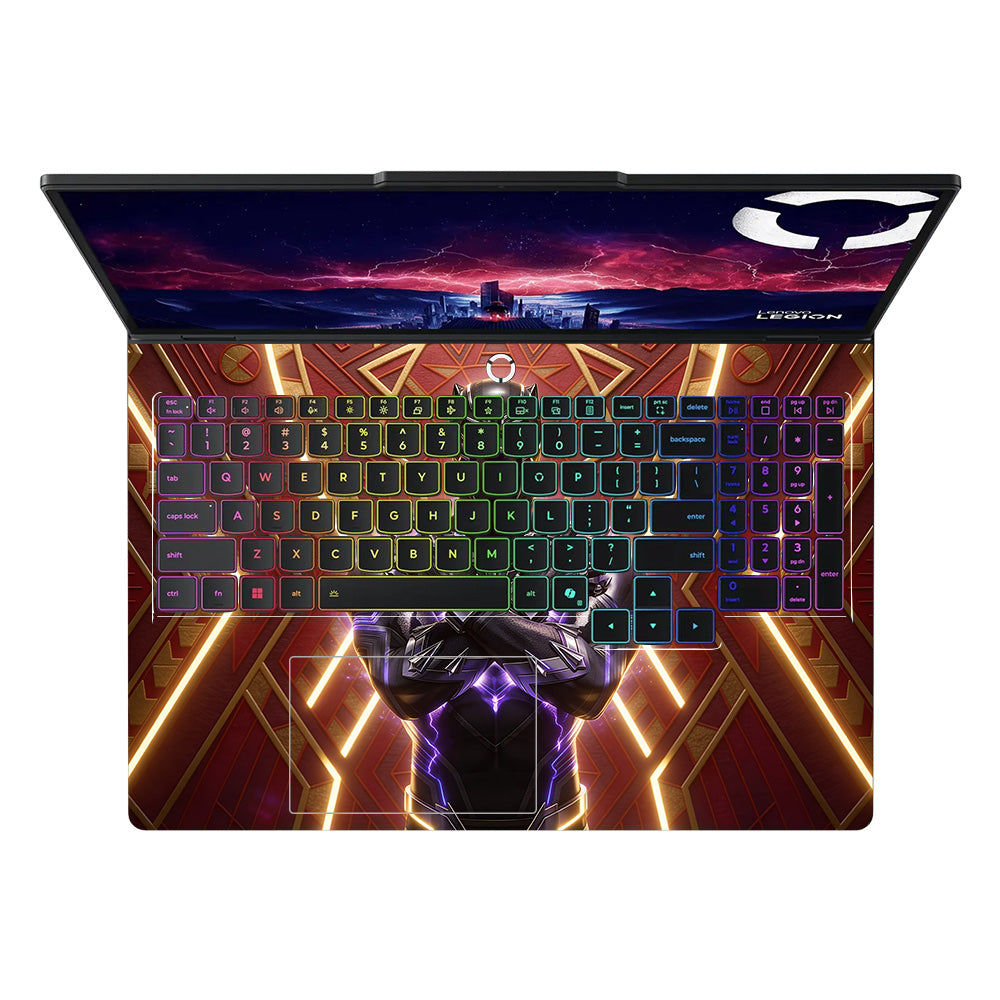 Black Panther Wakanda's King Lenovo Legion Pro 5 16IAX10 3D Laptop Skin