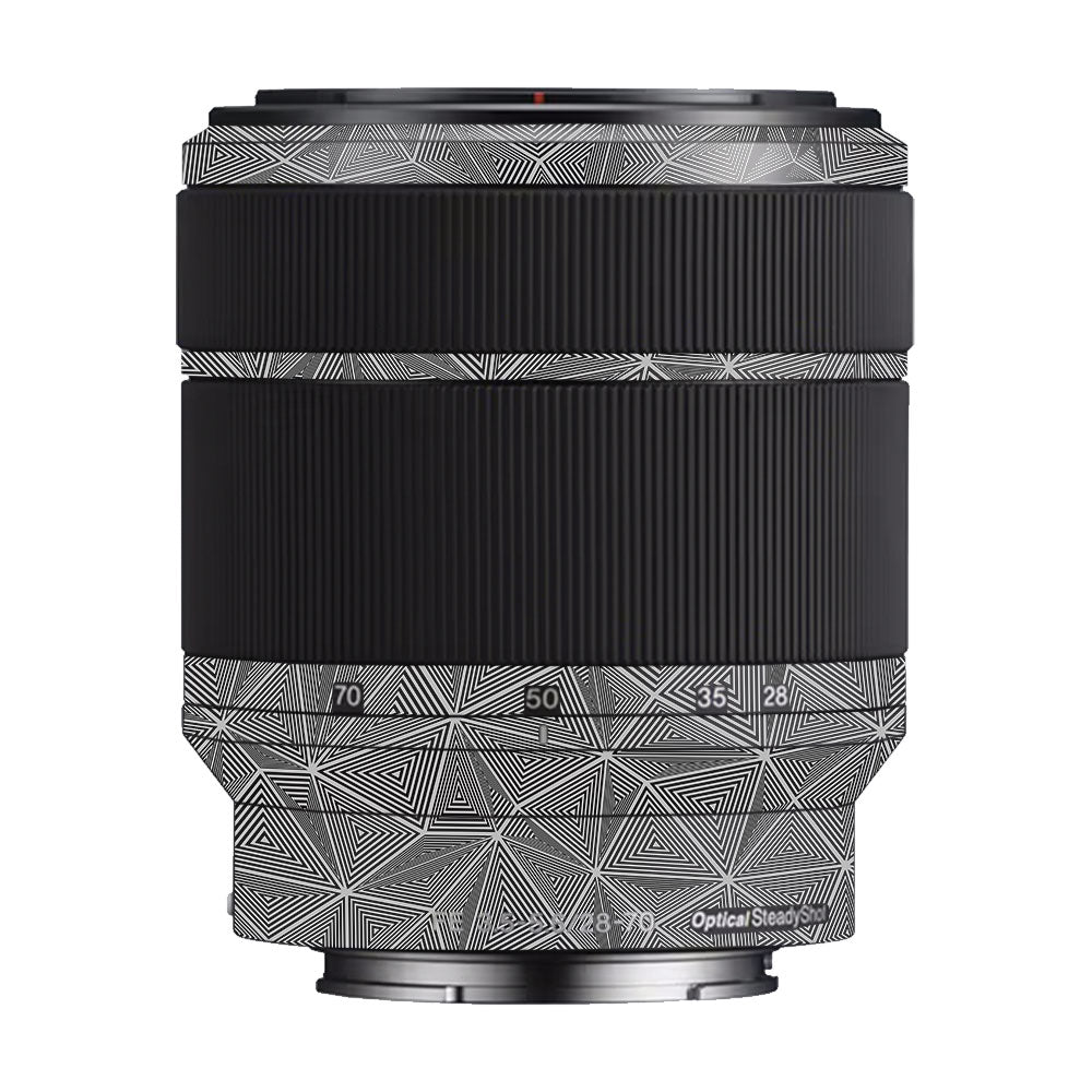 Textured Dark Prism Geometric Sony FE 28-60mm F/4-5.6 Camera Lens Skin