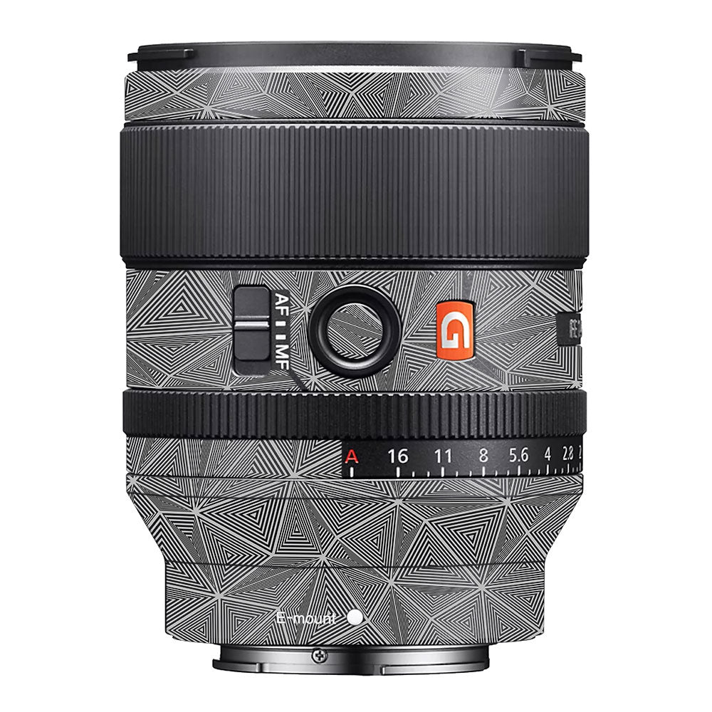 Textured Dark Prism Geometric Sony FE 35mm f/1.4 GM Camera Lens Skin
