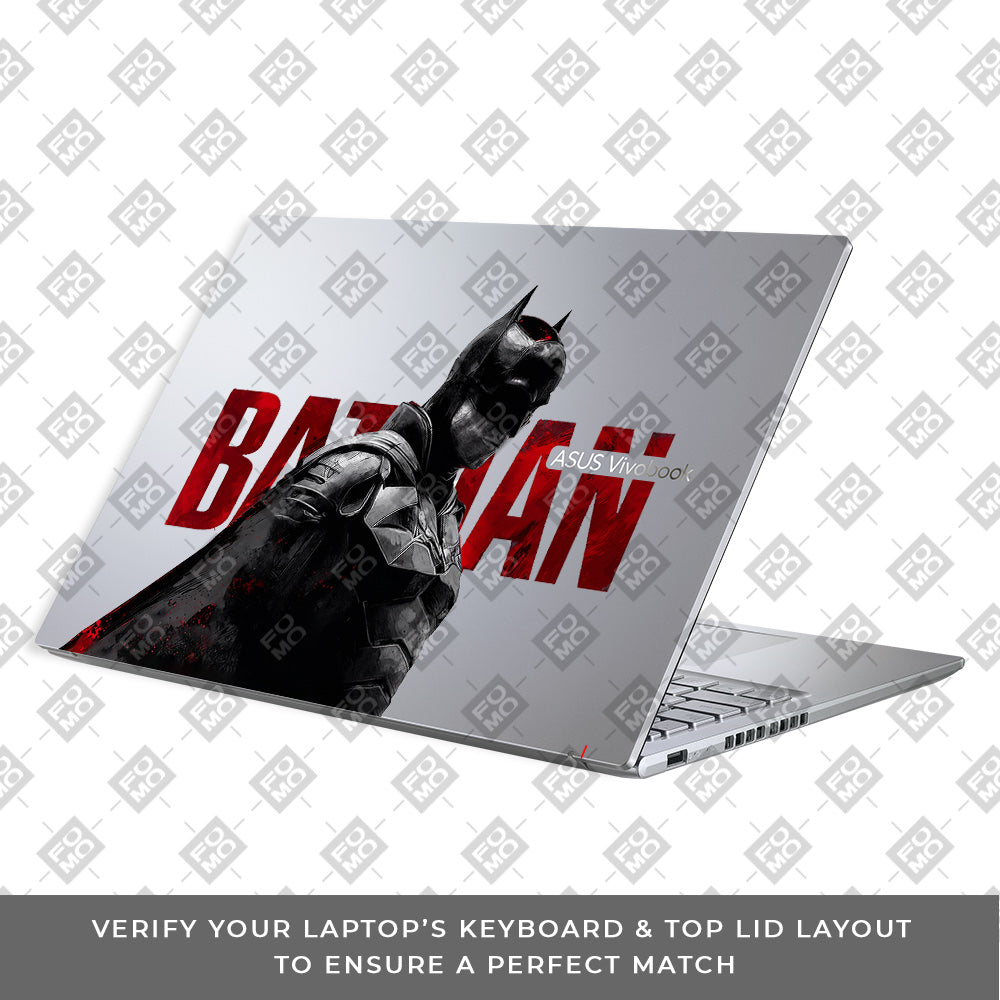 Transparent Shadow Vigilante Asus Vivobook 16X M1603QA Laptop Skin
