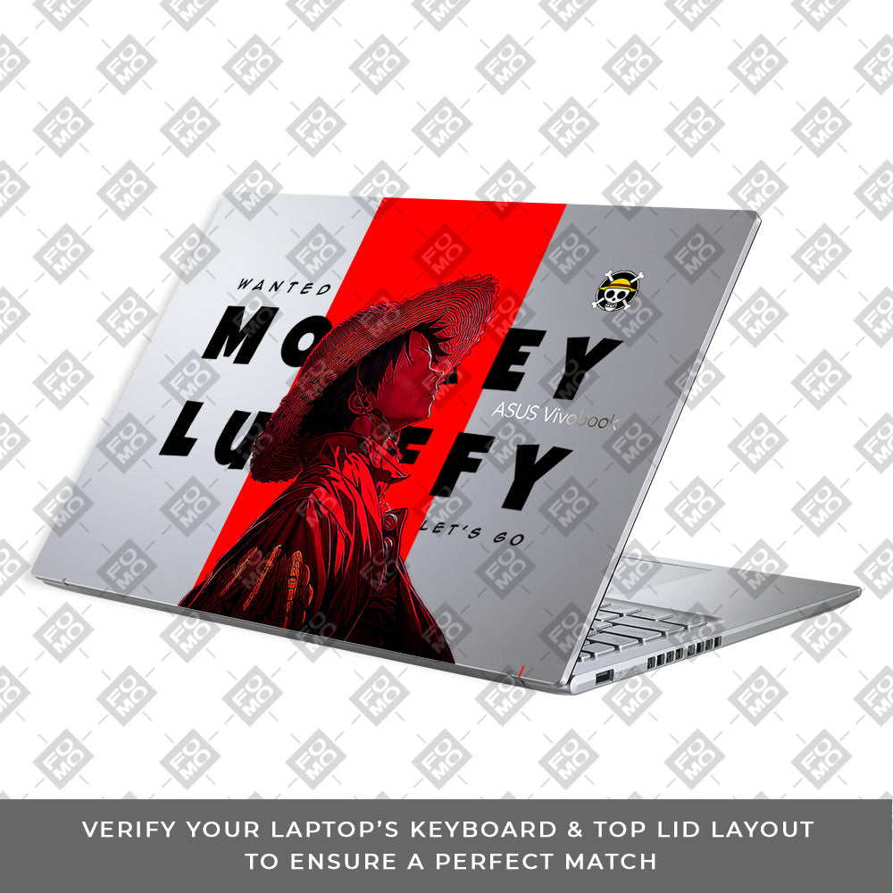 Transparent Pirate King Asus Vivobook 16X M1603QA Laptop Skin
