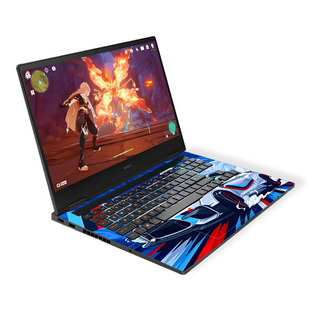BMW M2 HP Omen Gaming 16 Laptop Skin