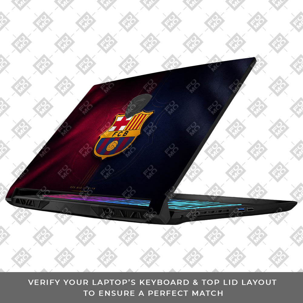 Catalan Pride Barcelona Legacy MSI Katana 15 B13V 3D Laptop Skin
