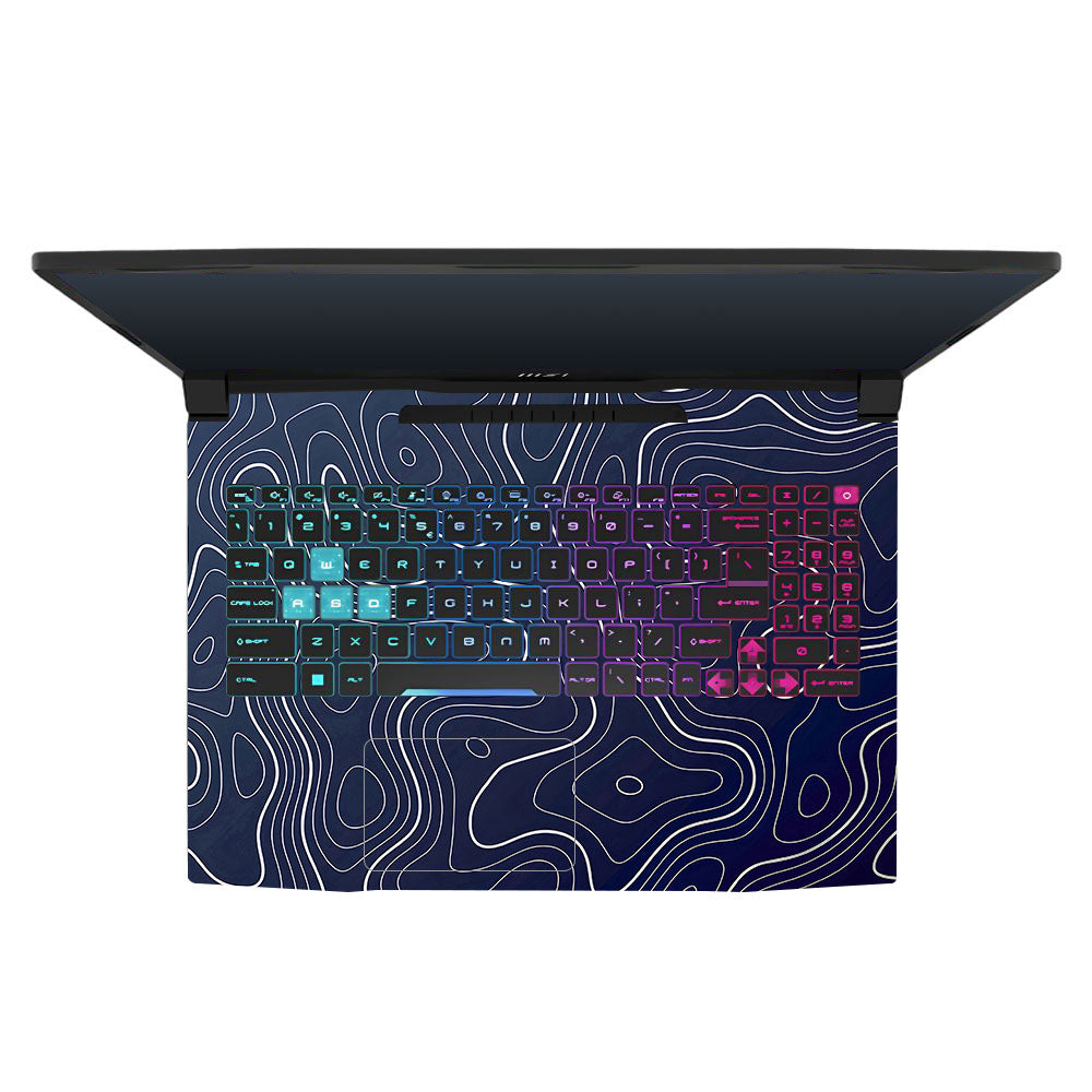 Fluid Lines Design MSI Katana 15 B13V 3D Laptop Skin