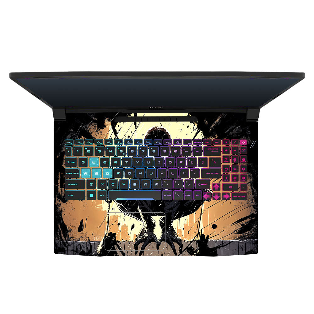 Shadow Spiderman MSI Katana 15 B13V 3D Laptop Skin