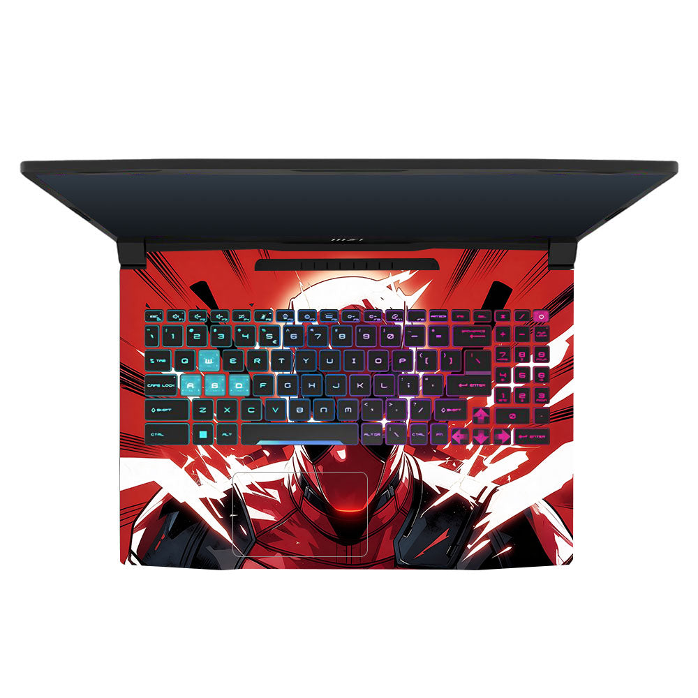 Deadpool Red Fury MSI Katana 15 B13V 3D Laptop Skin
