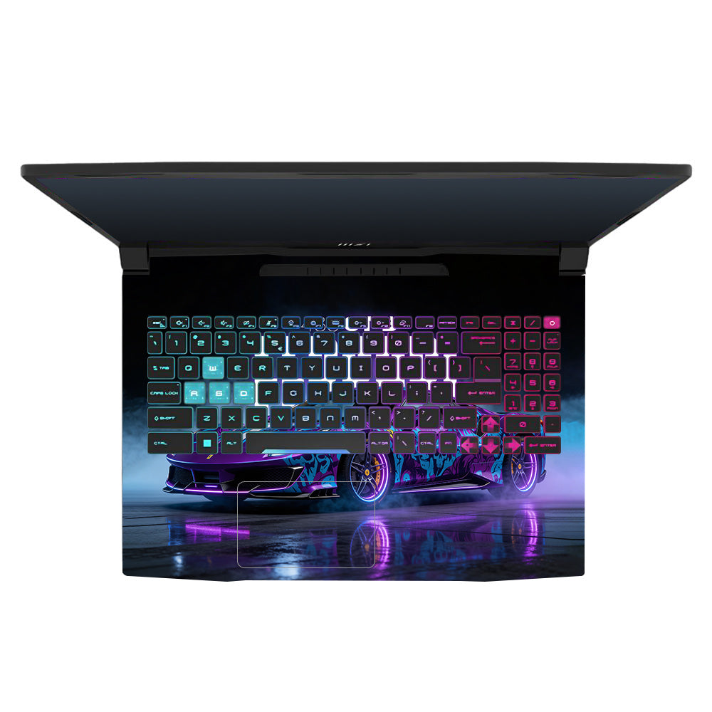 Psycho Drive Ferrari 488 MSI Katana 15 B13V Laptop Skin