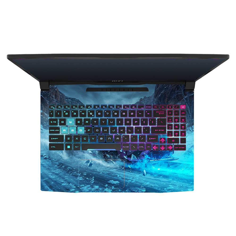 BMW Neon Drift MSI Katana 15 B13V Laptop Skin