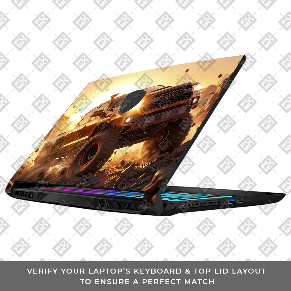 Toyota Off Road Beast MSI Katana 15 B13V Laptop Skin