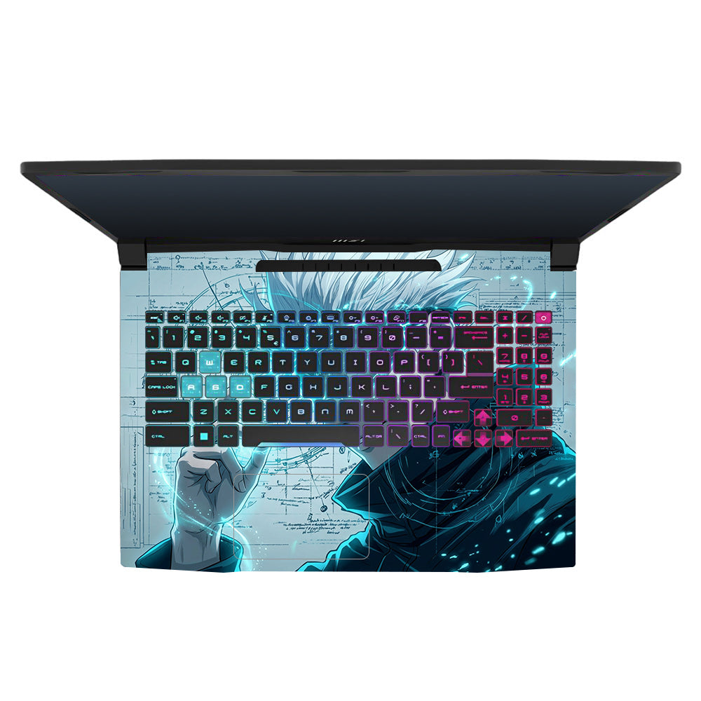 Gojo Satoru Power MSI Katana 15 B13V Laptop Skin