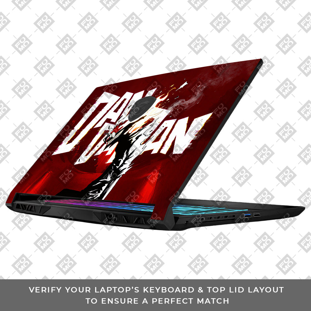 Dandadan Ignition MSI Katana 15 B13V Laptop Skin