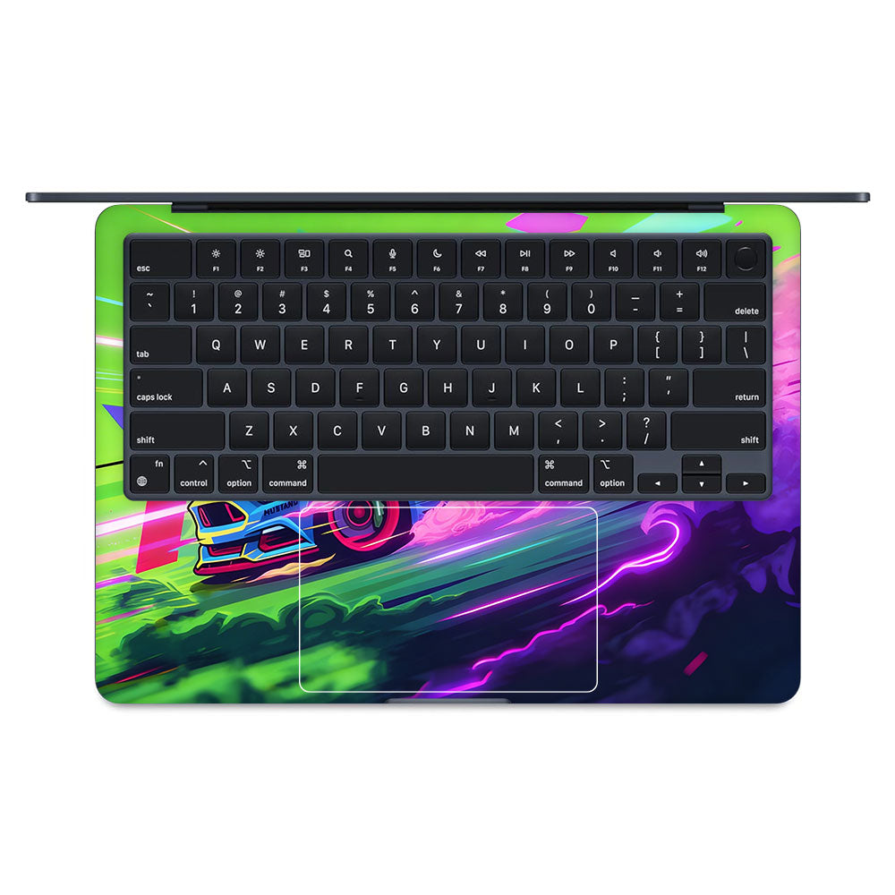 Ford Mustang Legacy MacBook Air 13 M2 2022 3D Laptop Skin