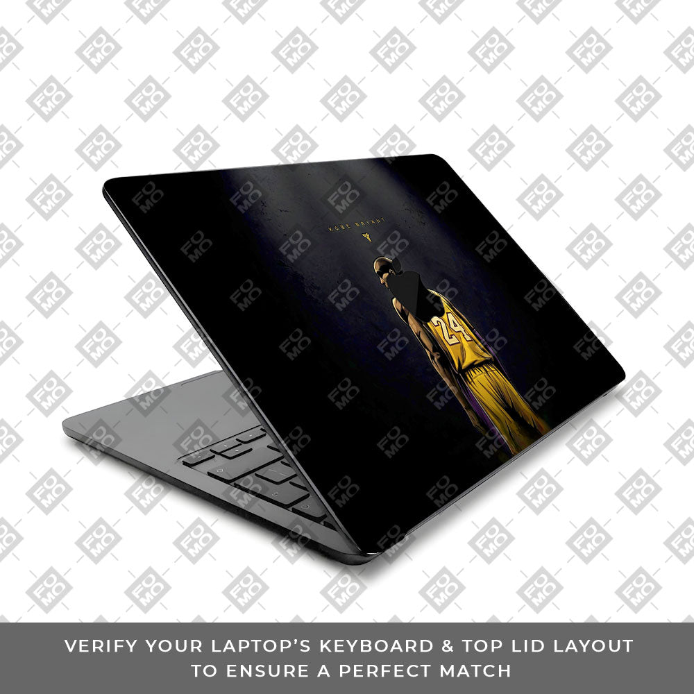 Mamba Legacy MacBook Air 13 M3 2024 3D Laptop Skin