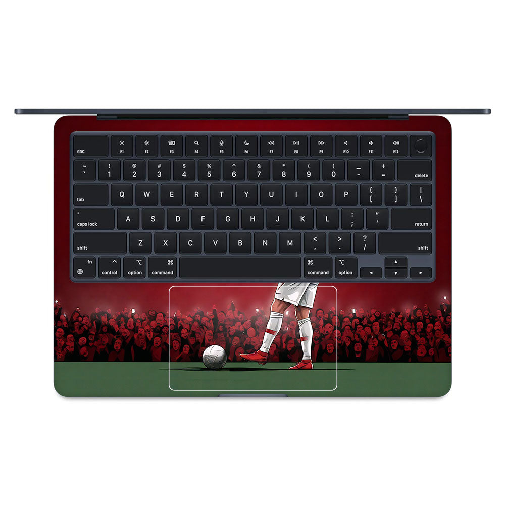Ronaldo Cold Mode MacBook Air 13 M4 2025 3D Laptop Skin