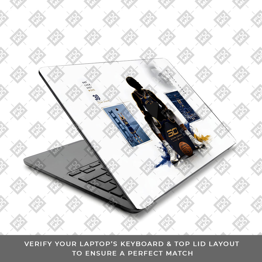 Curry 30 MacBook Air 13 M4 2025 3D Laptop Skin