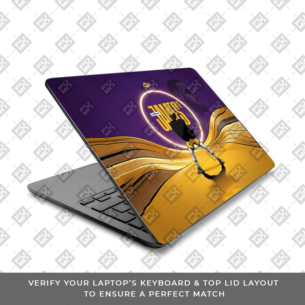 LeBron Legacy Macbook Air 13 M5 2026 3D Laptop Skin