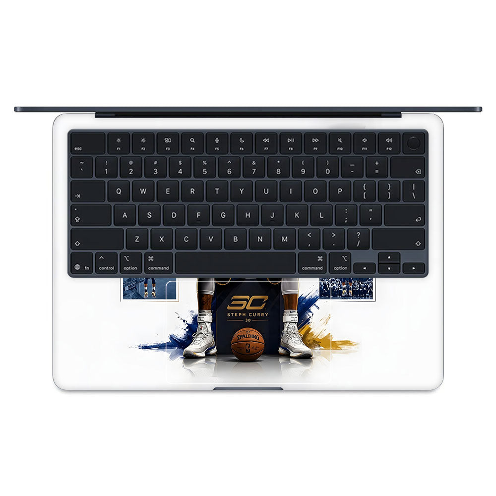 Curry 30 Macbook Air 13 M5 2026 3D Laptop Skin