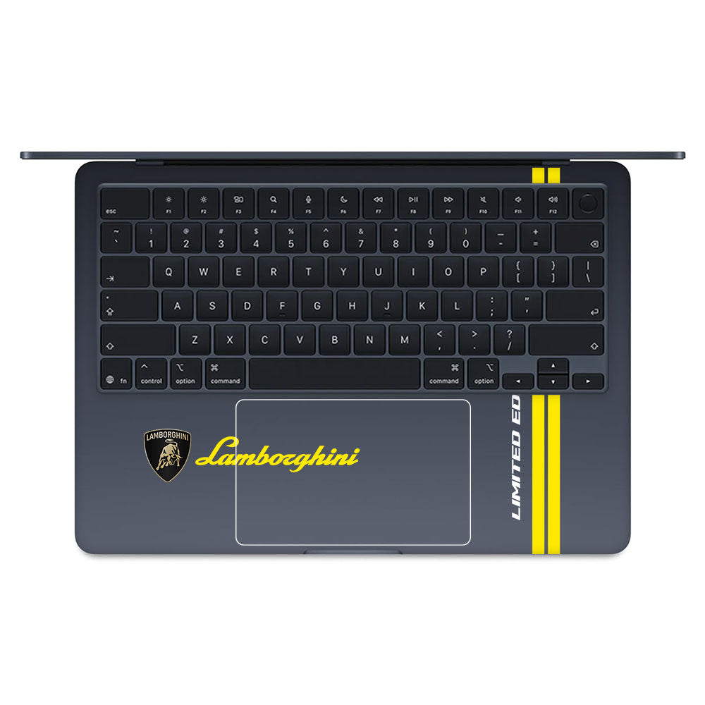 Transparent Lamborghini Limited Edition Macbook Air 13 M5 2026 Laptop Skin