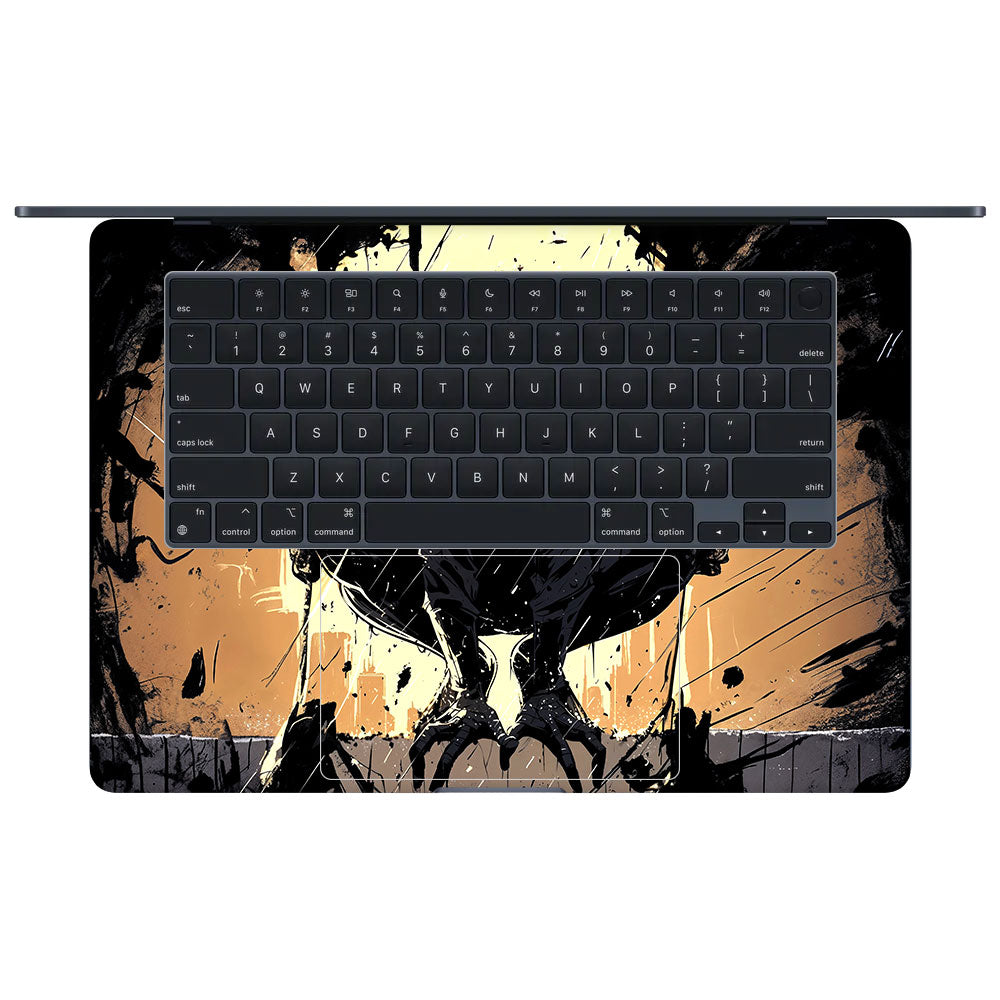 Shadow Spiderman MacBook Air 15 M4 2025 3D Laptop Skin