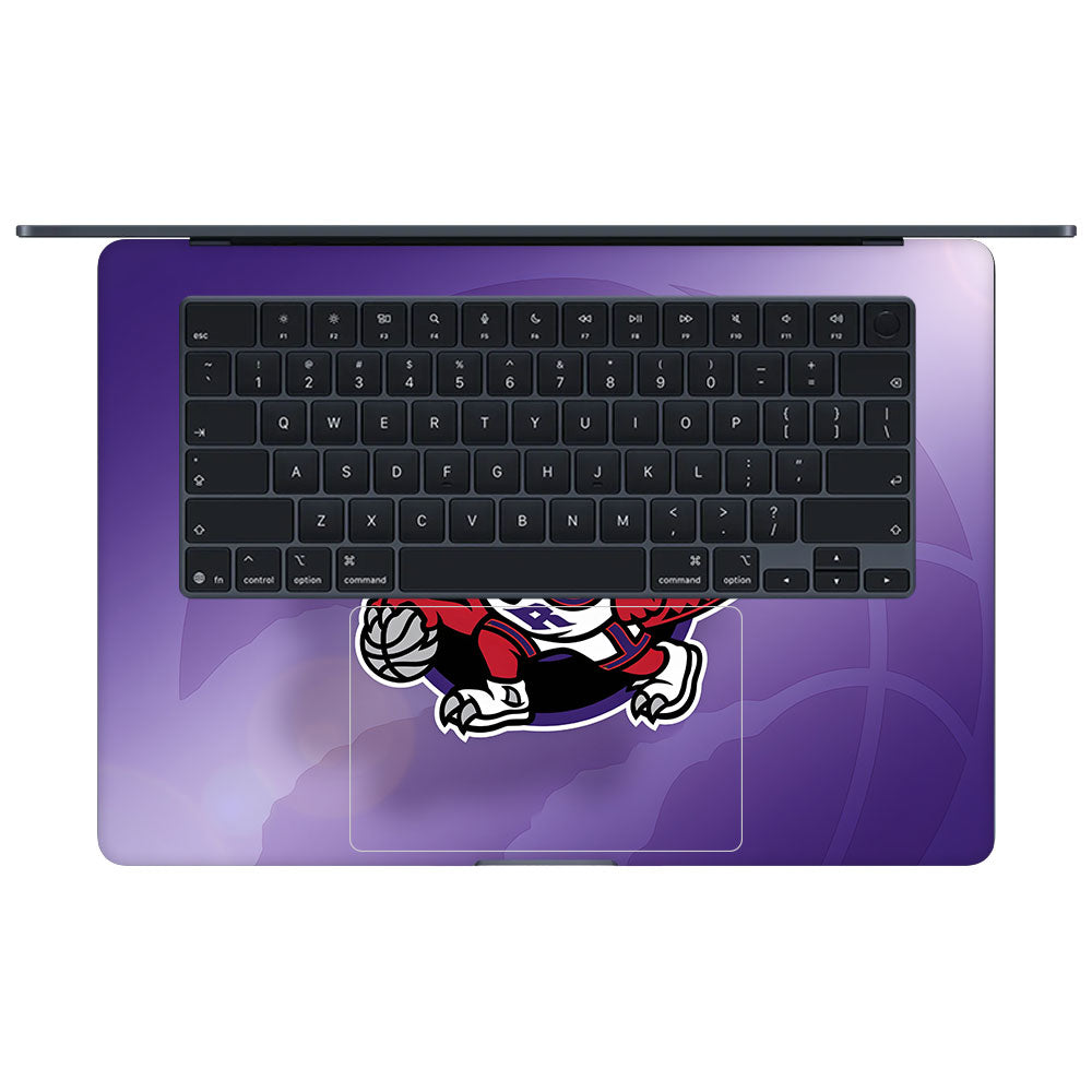 Raptors Pride Macbook Air 15 M5 2026 3D Laptop Skin