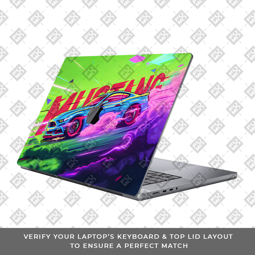 Ford Mustang Legacy MacBook Neo 3D Laptop Skin
