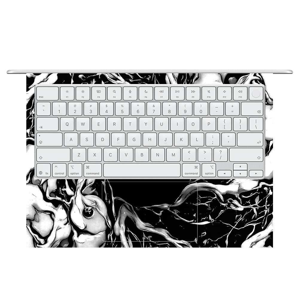 Spiderman Web Black MacBook Neo 3D Laptop Skin