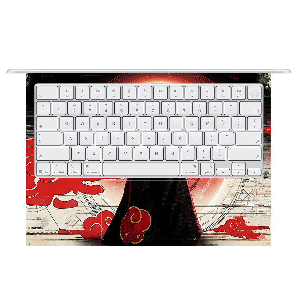 Itachi Uchiha Mark of the Akatsuki MacBook Neo 3D Laptop Skin