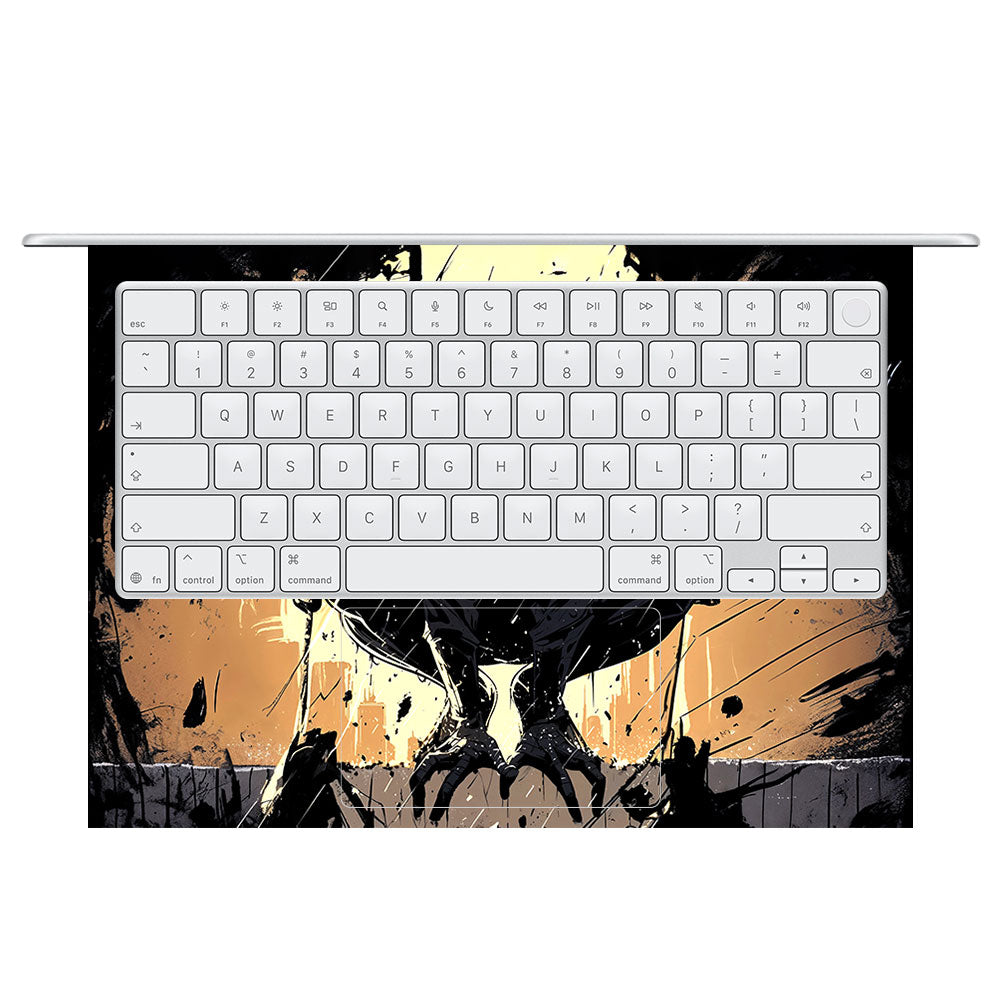 Shadow Spiderman MacBook Neo 3D Laptop Skin