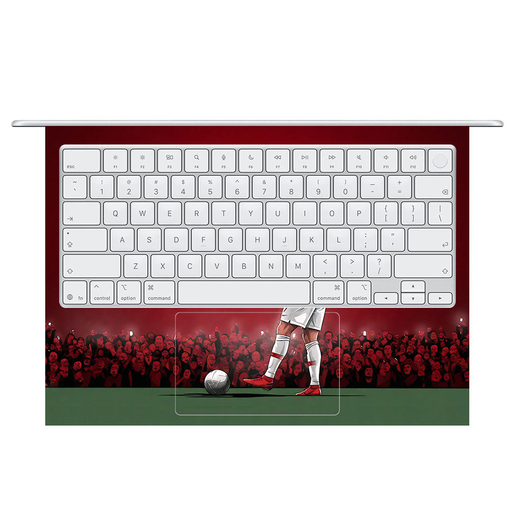 Ronaldo Cold Mode MacBook Neo 3D Laptop Skin