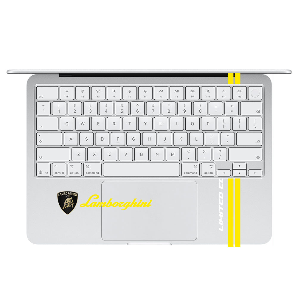 Transparent Lamborghini Limited Edition MacBook Neo Laptop Skin
